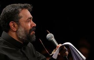 فیلم/ چهارپایه خوانی عصر شهادت امام علی (ع) با نوای حاج محمود کریمی