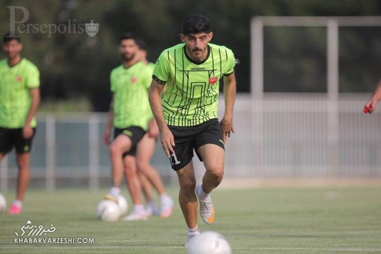 امید اول گل محمدی در بازی بزرگ