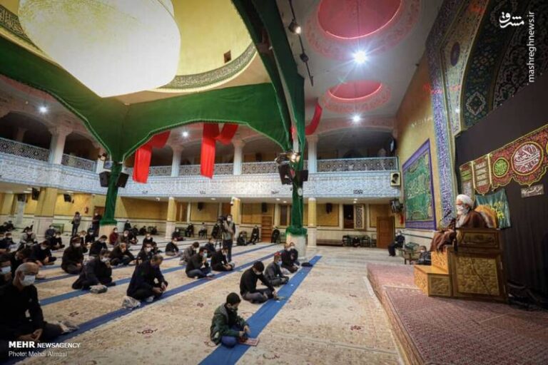 عکس/ حسینیه اعظم زنجان میزبان شب زندهداران