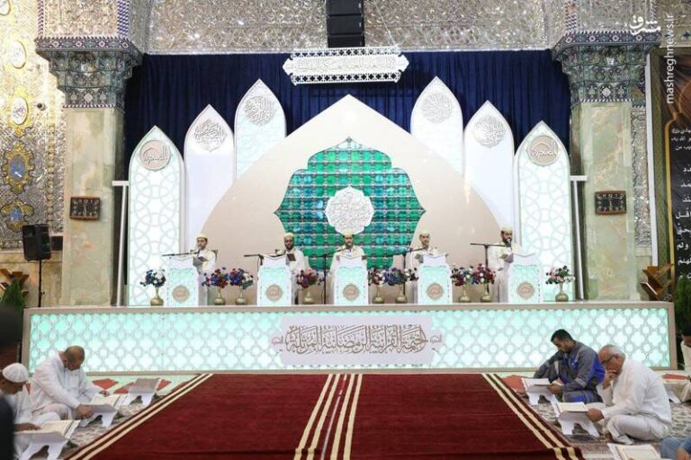 عکس/ ترتیل خوانی قرآن کریم در سامرا