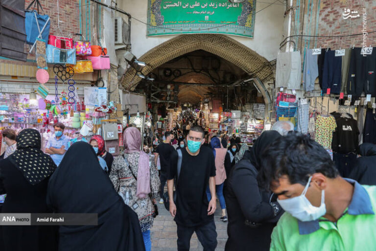 عکس/ بازار تهران پس از بازگشایی
