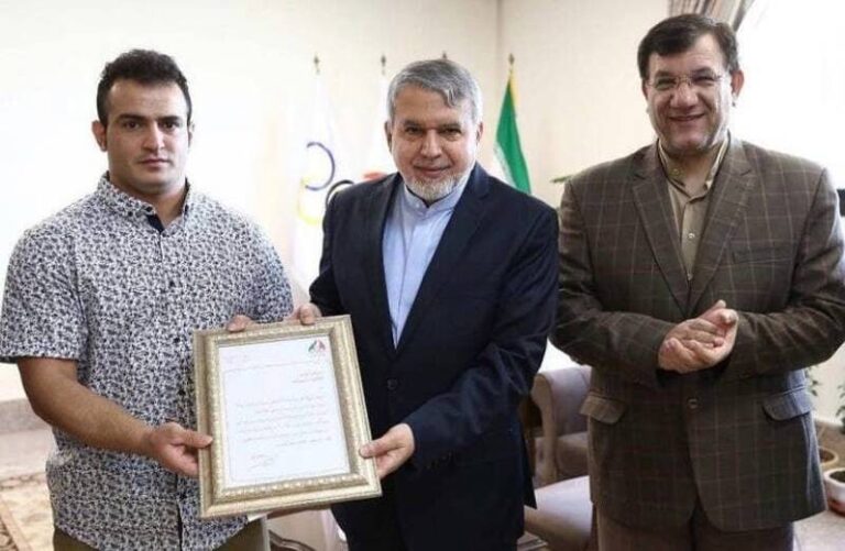 تقدیر رئیس کمیته ملی المپیک از سهراب مرادی