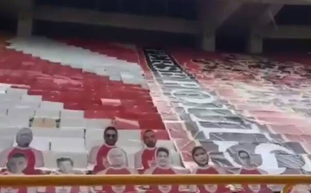 فیلم/ سکوی هواداران پرسپولیس زیر باران
