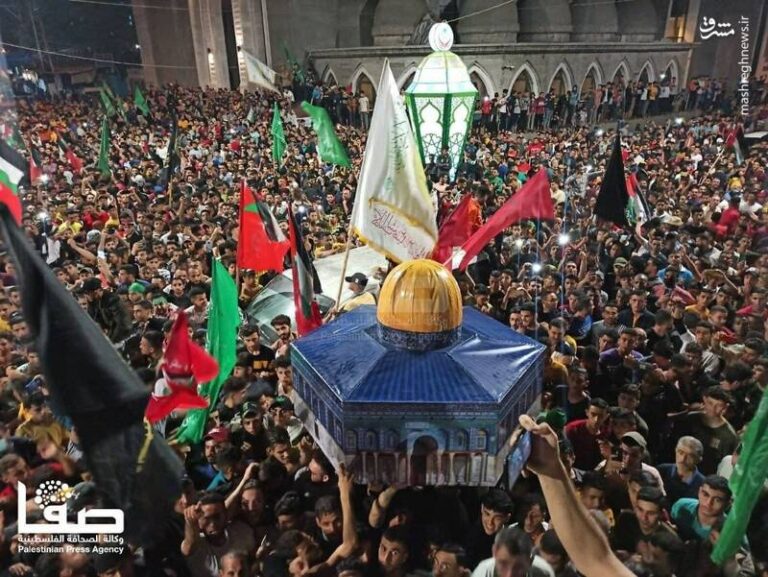 عکس/ جشن پیروزی مردم فلسطین