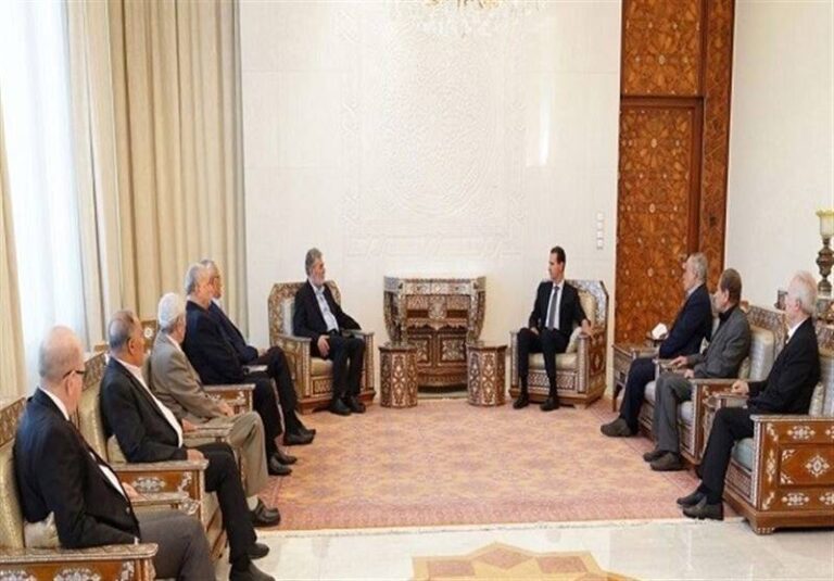 ناگفتههایی از دیدار بشار اسد با رهبران فلسطینی