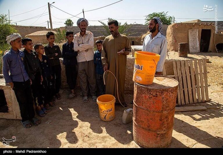 عکس/ تشنگی بیپایان روستاهای غیزانیه