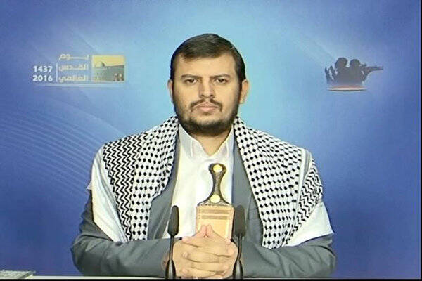 رهبر جنبش انصارالله: یمن از آرمان فلسطین و محور مقاومت دفاع میکند