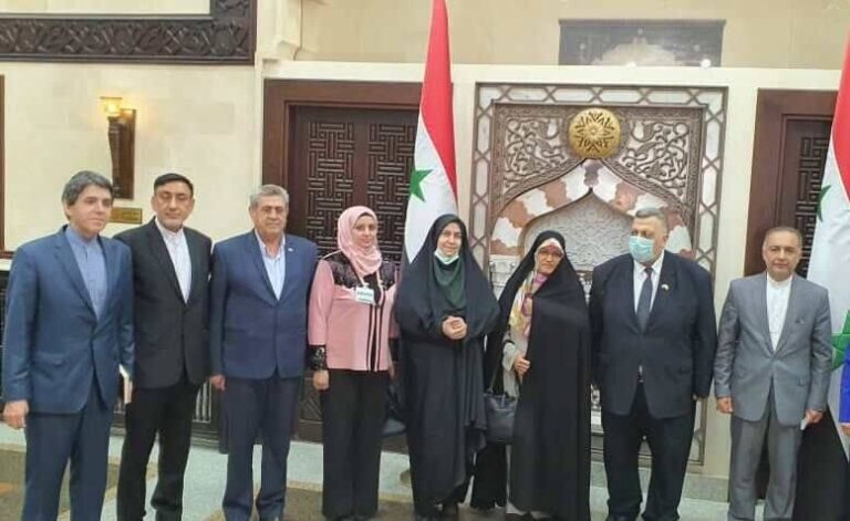 هیات پارلمانی ایران با رئیس مجلس سوریه دیدار کرد