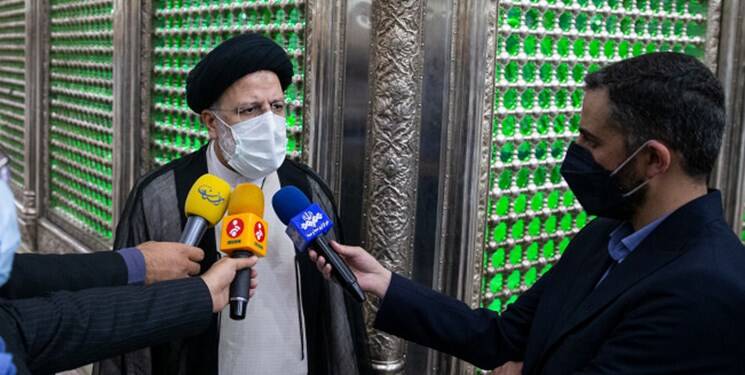 تجدید میثاق حجت الاسلام رئیسی با آرمانهای بنیانگذار انقلاب اسلامی