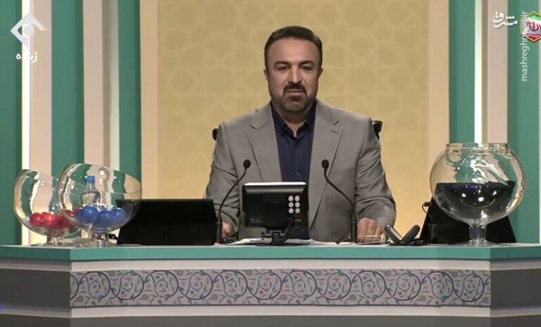 عکس/ مجری مناظره انتخابات ۱۴۰۰