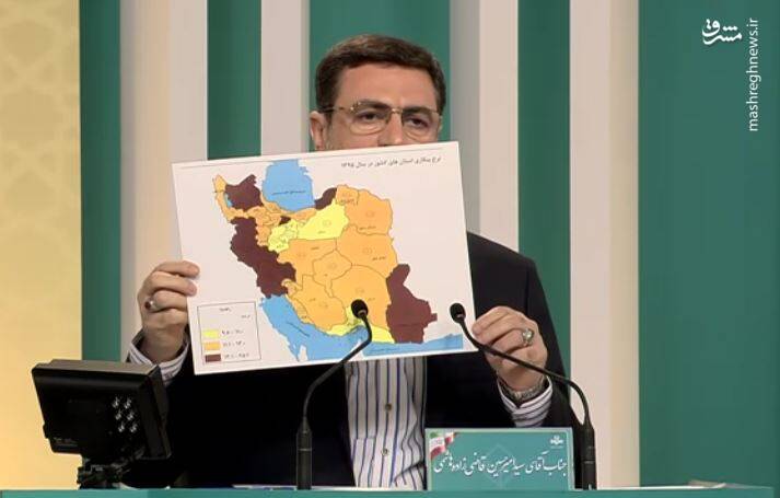 عکس/ نقشه قاضی زاده از وضعیت بیکاری در کشور
