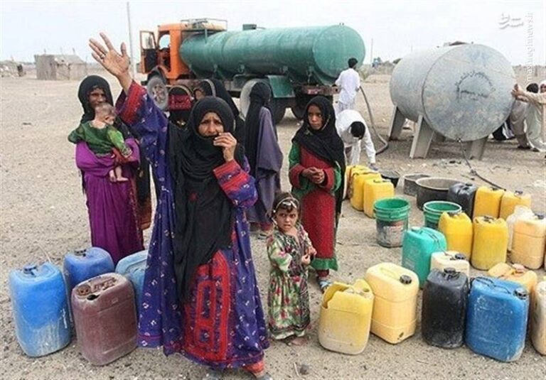 در هر دو عکس دغدغه آب هست!+ تصاویر