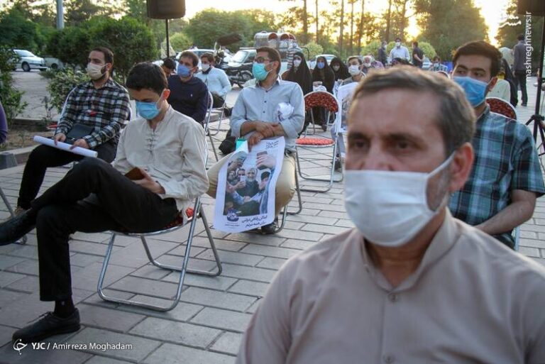 عکس/ گردهمایی حامیان سعید جلیلی در بهشت زهرا