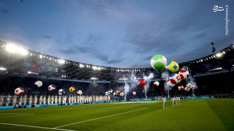 عکس/ مراسم افتتاحیه یورو ۲۰۲۰