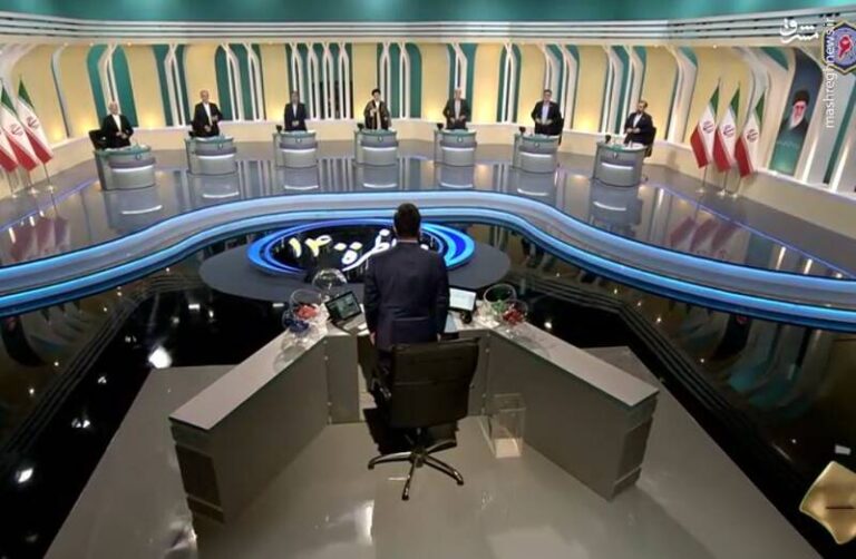 عکس/ حاشیههای سومین مناظره تلویزیونی انتخابات